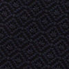 Midnight Blue Diamond Patterned Indo Jacket Set